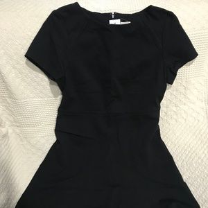 Short sleeve black J. Crew dress
